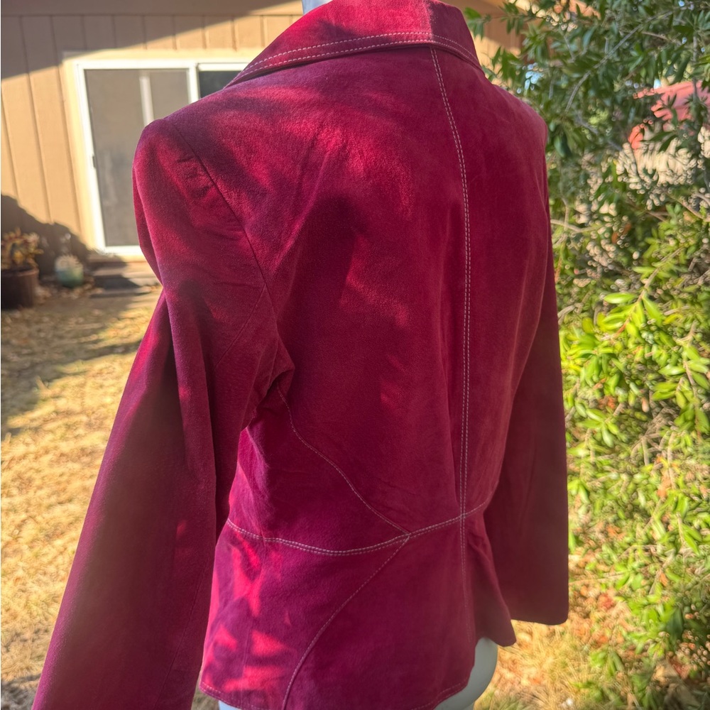 Pink Suede Jacket - Picture 3 of 6
